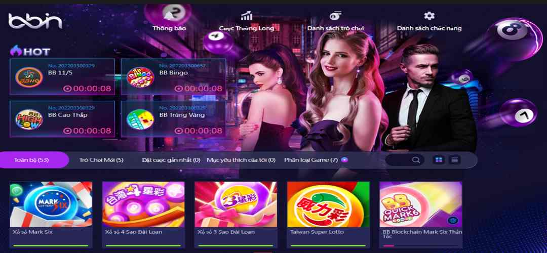 BBIN là nhà cung cấp game trực tuyến số một thị trường Châu Á