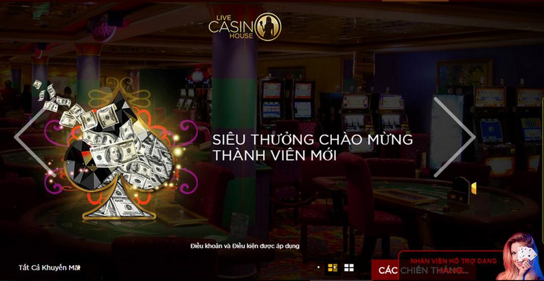 Hướng dẫn mở tài account Live Casino House chi tiết